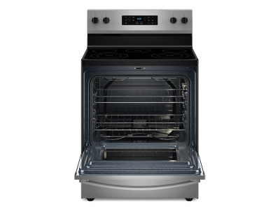 30" Whirlpool 5.3 Cu. Ft. Electric Range with Steam Clean -YWFES3330RS