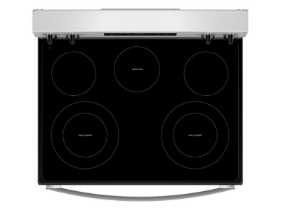 30" Whirlpool 5.3 Cu. Ft. Electric Range with Steam Clean -YWFES3330RS
