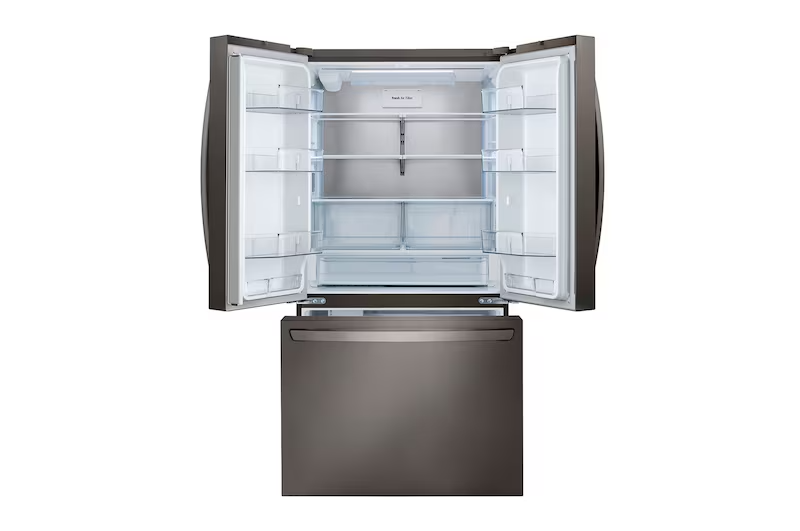 36" LG 27 Cu. Ft. Counter-Depth MAX French 3-Door Refrigerator - LRFLC2706D