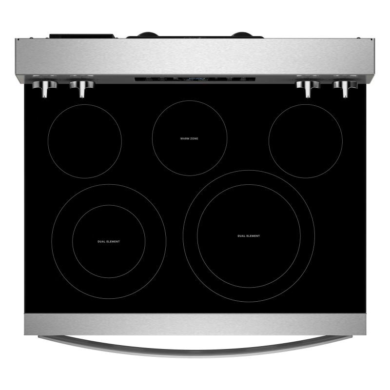 30" Whirlpool Electric Range with Air Cooking Technology - YWFES5730SZ