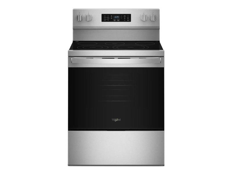 30" Whirlpool Electric Range with Air Cooking Technology - YWFES5730SZ