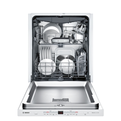 24" Flush Handle Dishwasher 500 Series- White SHPM65W52N