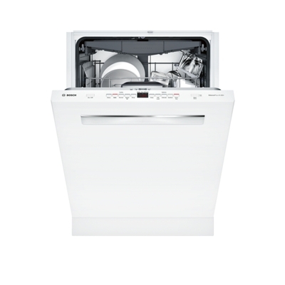 24" Flush Handle Dishwasher 500 Series- White SHPM65W52N