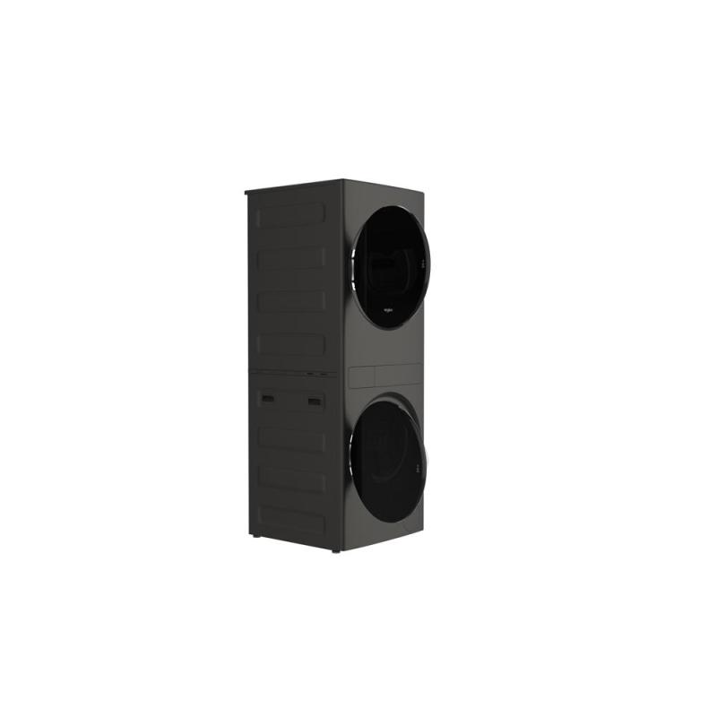 Whirlpool Compact Front Load Ventless Heat Pump Laundry Tower with 3.2 Cu. Ft Washer and Electric 4.3 Cu. Ft Dryer -- YWFH5424SJ