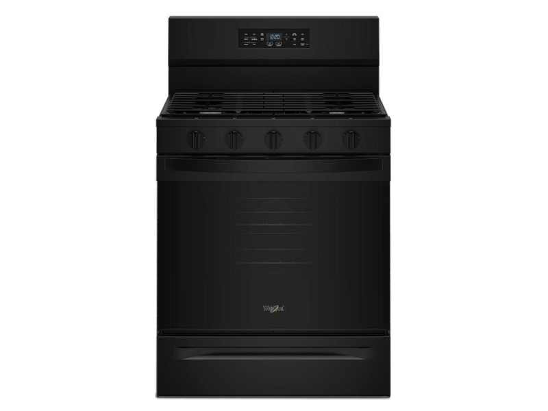 30" Whirlpool Gas Range with Air Cooking Technology - WFGS5730SB
