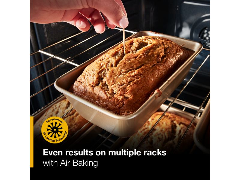 30" Whirlpool Gas Range with Air Cooking Technology - WFGS5730SB