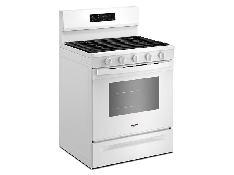 30" Whirlpool Gas Range with Air Cooking Technology - WFGS5730SW