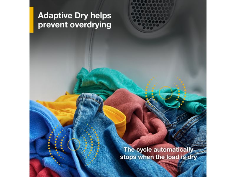 29" Whirlpool 7.0 Cu. Ft. Gas Dryer with Adaptive Dry - WGD4105SW