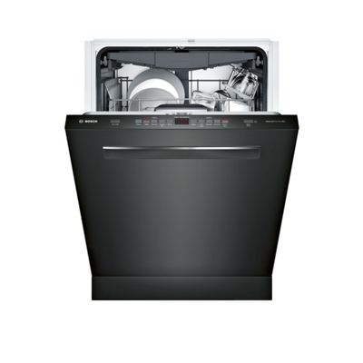 24" Flush Handle Dishwasher 500 Series- Black SHPM65W56N