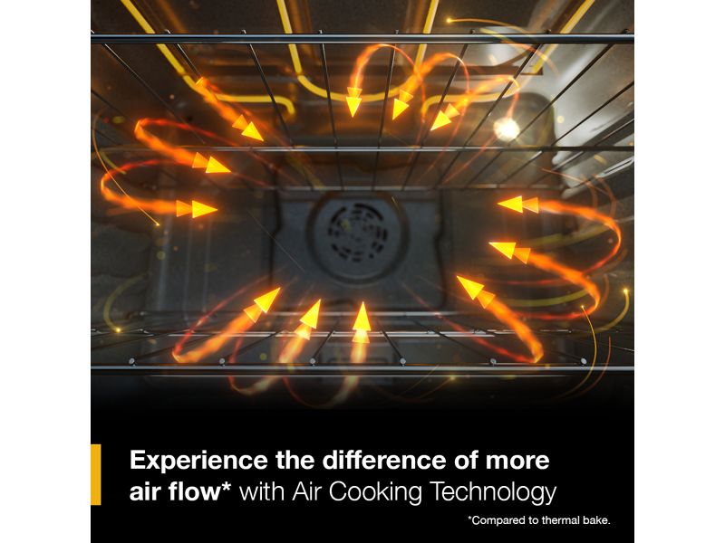 30" Whirlpool Electric Range with Air Cooking Technology - YWSES5030SW