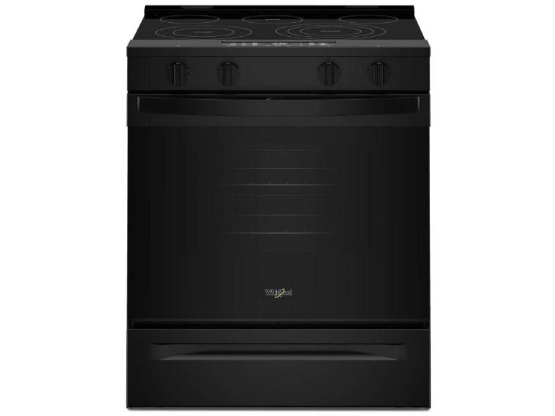 30" Whirlpool Electric Range with Air Cooking Technology - YWSES5030SB