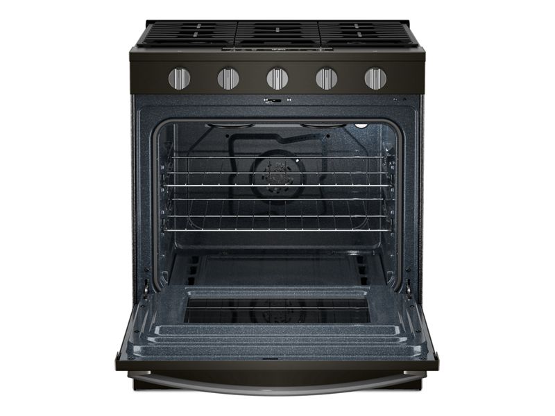 30" Whirlpool 5 Cu. Ft. Gas Range with Air Cooking Technology - WSGS5030SV