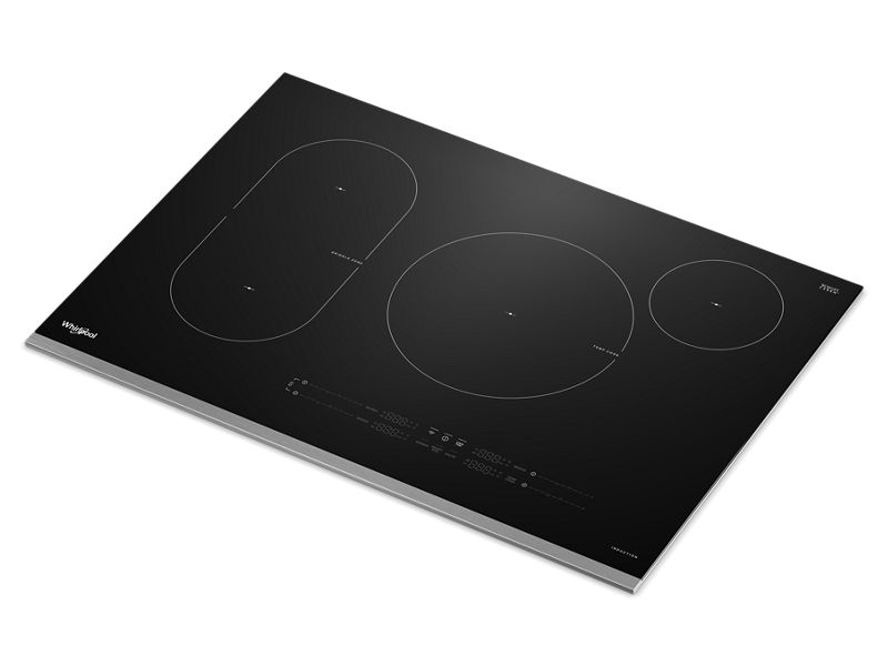 30" Whirlpool Intelligent Induction Cooktop with Temp Cook Technology - WCIT7030SS