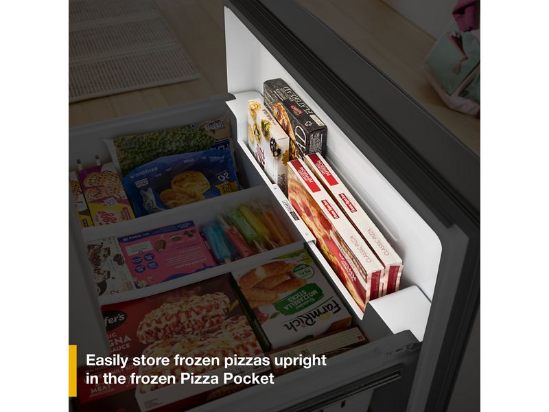 36" Whirlpool 31 Cu. Ft. French Door Refrigerator with Ice Maker - WRFF3136SB