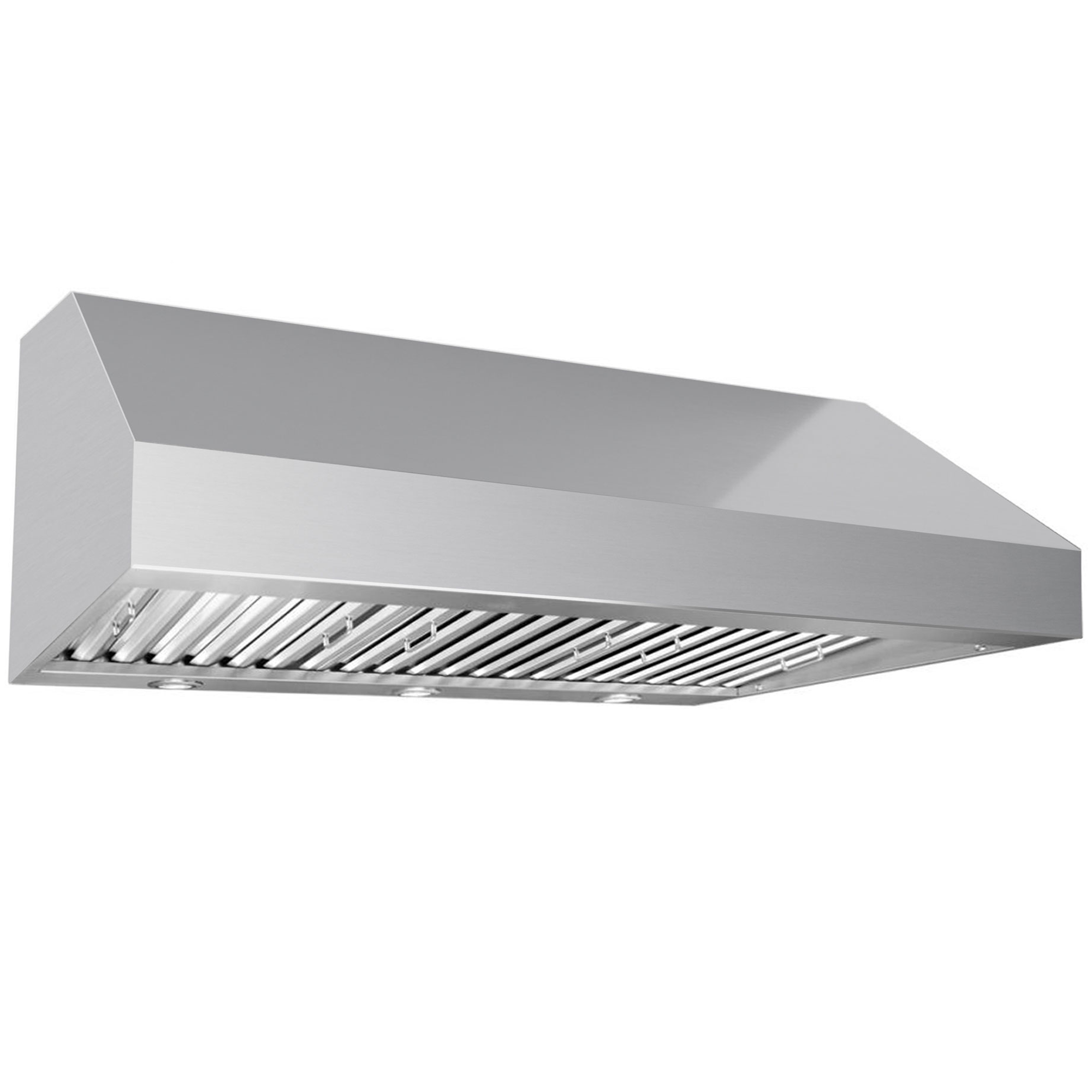 Victory 30-Inch Powerful 1200 CFM Under Cabinet Range Hood in Stainless Steel Baffle Filters 4-Speed Rotary Switch Dimmable LED's - Hurricane-30