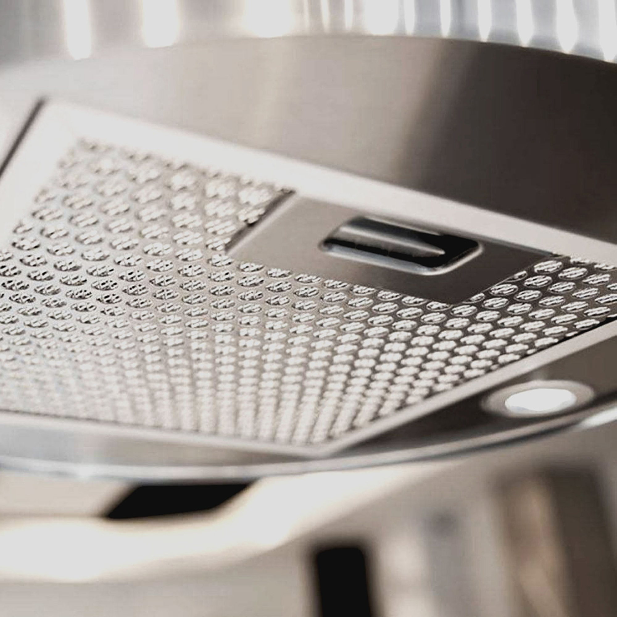 Victory 600 CFM Ductless Island Range Hood in Stainless Steel with Charcoal Filters 3-Speed Push Button Switch and Remote Control - Jupiter