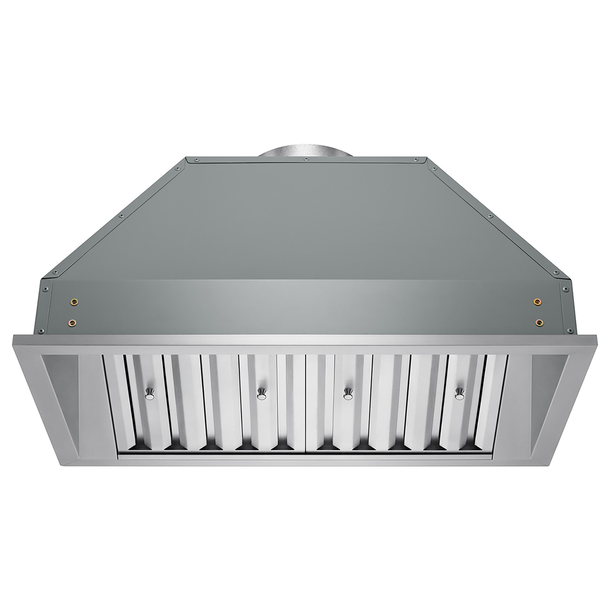 Victory 36-Inch 700 CFM Insert Range Hood in Stainless Steel Baffle Filters 4-Speed Rotary Switch Dimmable LED's - Q2-36