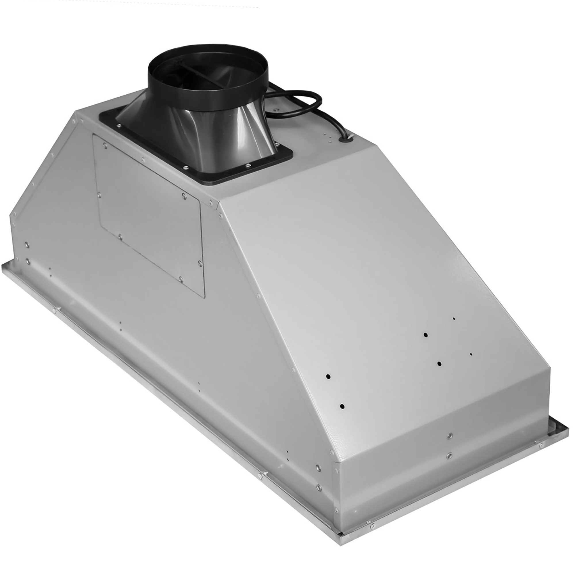 Victory 36-Inch 700 CFM Insert Range Hood in Stainless Steel Baffle Filters 4-Speed Rotary Switch Dimmable LED's - Q2-36