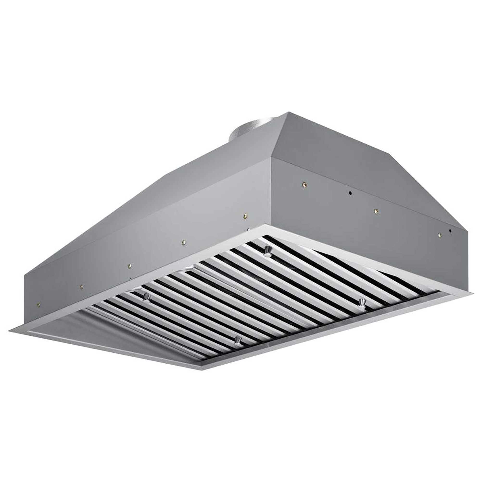 Victory 30-Inch 750 CFM Insert Range Hood in Stainless Steel Baffle Filters 4-Speed Rotary Switch Dimmable LED's - Q5-30