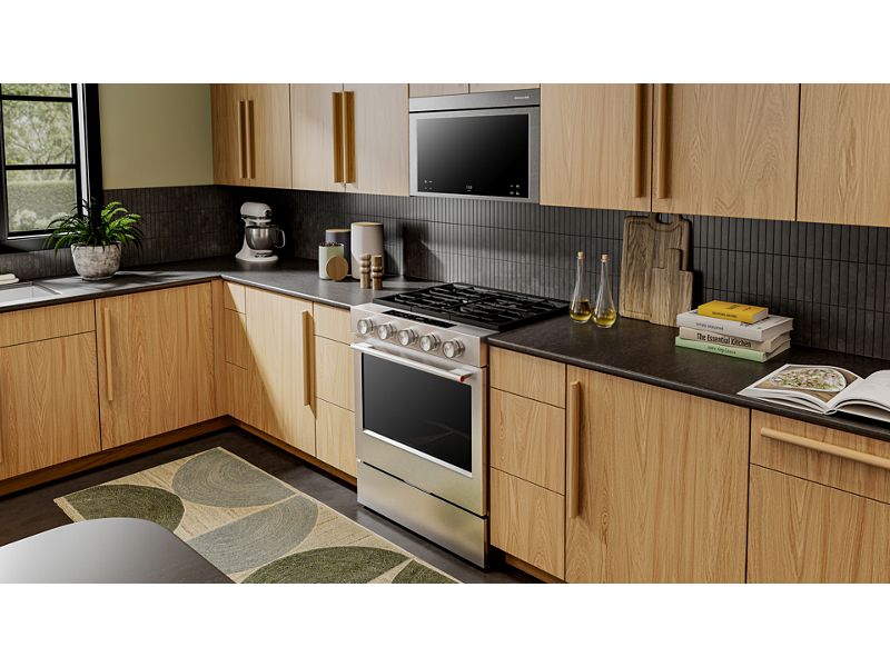 30" Kitchenaid 5.0 Cu. Ft. Smart Slide-in Gas Range - KSGS530SPS