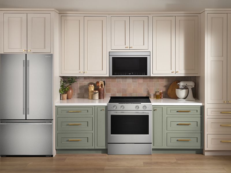 30" KitchenAid 5.3 Cu. Ft. Slide-in Electric Range - YKSES530SPS