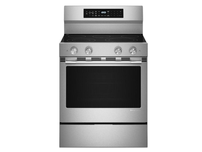 30" Kitchenaid 5.3 Cu. Ft. Freestanding Electric Range - YKFES530SPS