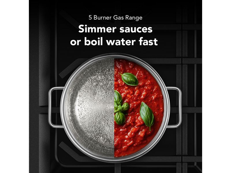 30" KitchenAid 5.0 Cu. Ft. Smart Slide-in Gas Range - KSGS330SPS