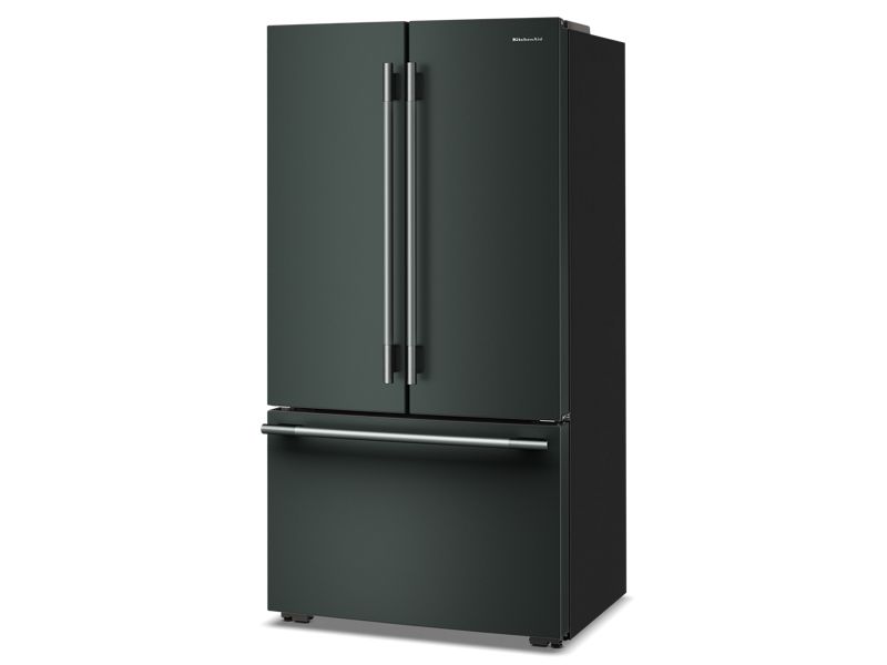 36" Kitchenaid 24 Cu. Ft. Counter-Depth French Door Refrigerator with Interior Dispense - KRFC236SJP