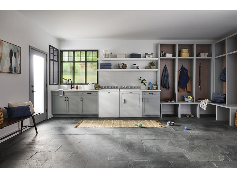 Maytag 5.4 Cu Ft. Top Load Agitator Washer with Extra Power and Pet Pro Option - MTW5605RW