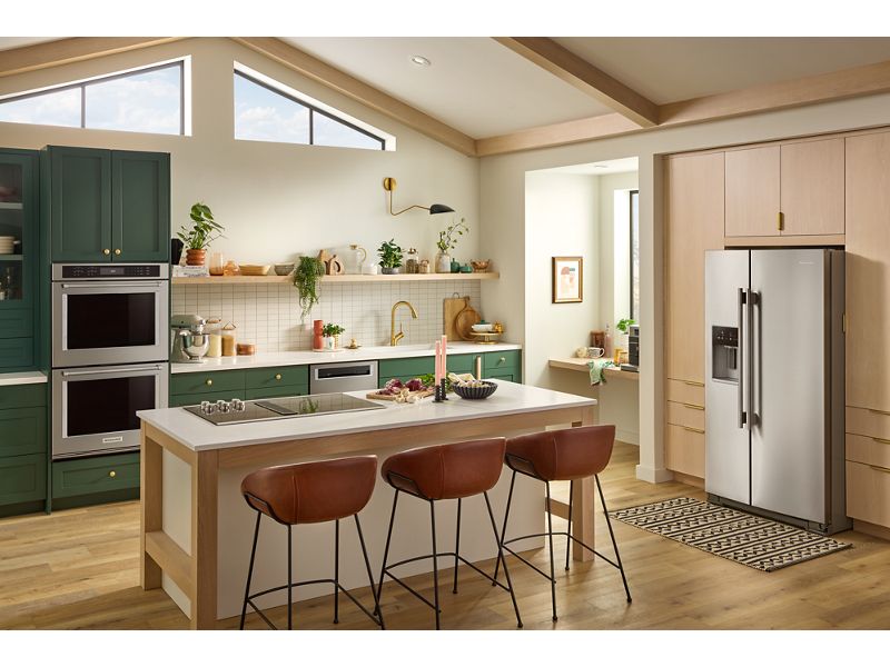 36" KitchenAid 28.7 Cu. Ft. Side-by-Side Refrigerator - KRSF536RPS