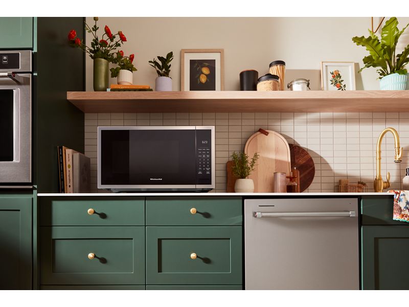 22" KitchenAid 1.5 Cu. Ft. Countertop Microwave with Air Fry Function - KMCS522SPS