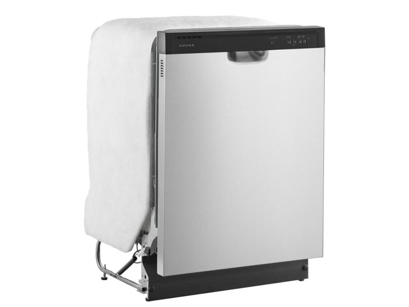 24" Amana Built-In Tall Tub Dishwasher in Stainless Steel - ADFS2524RS