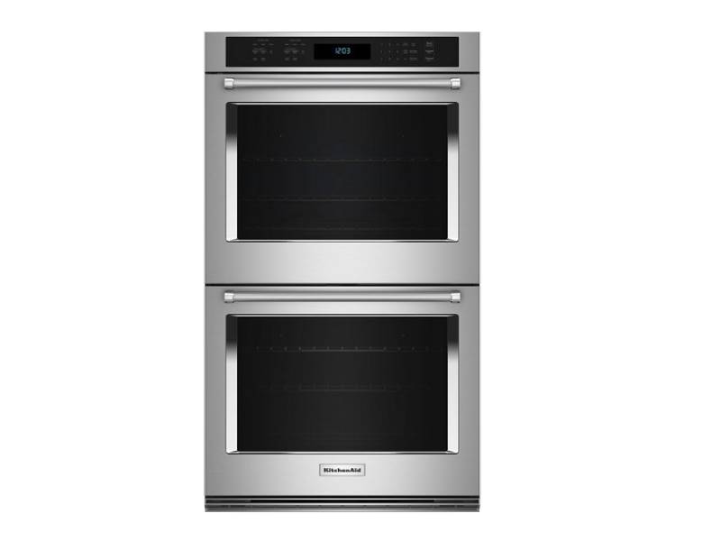 30" KitchenAid Double Wall Oven with Air Fry Mode - KOED530PPS