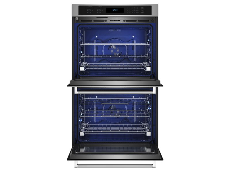 30" KitchenAid Double Wall Oven with Air Fry Mode - KOED530PPS
