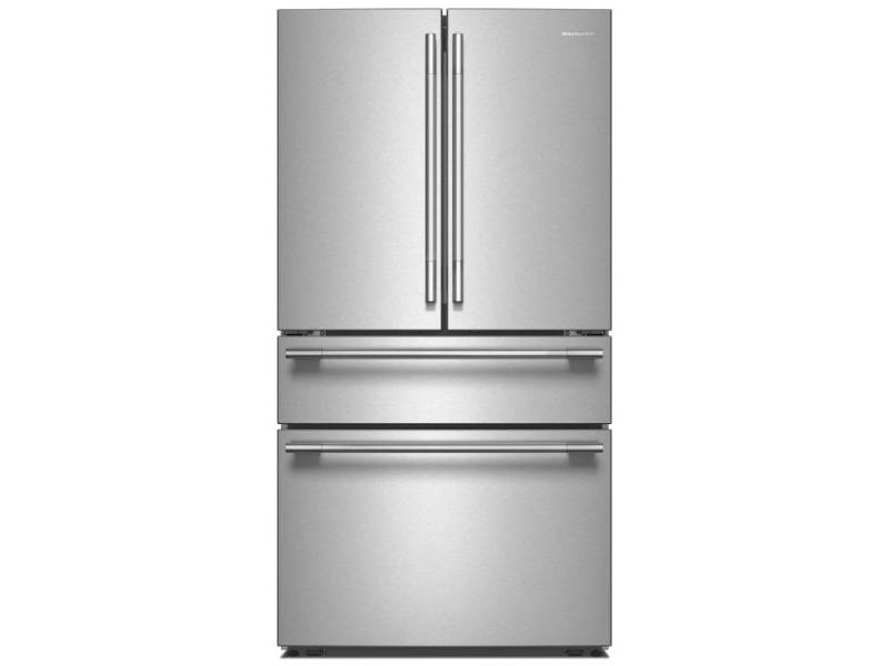 36" KitchenAid 30 cu. ft. French Door Refrigerator - KRMF336SPS