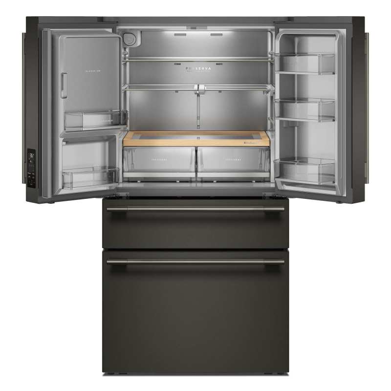 KitchenAid 29 cu. ft. French Door Refrigerator with Exterior Water - KRMF436SBE