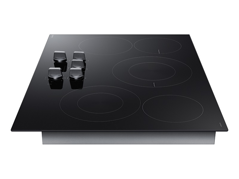 30" Samsung Electric Energy Star Certified Cooktop with Illuminated Knobs - NZ30FG6332RKAA