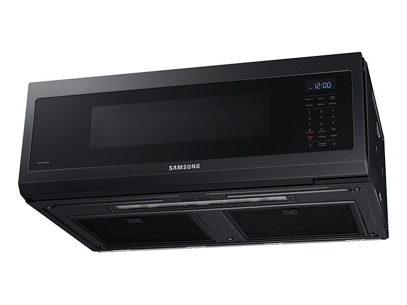 30" Samsung 1.1 cu. ft. 400 CFM Wi-Fi Slim Over The Range Microwave - ME11F7510MT/AC