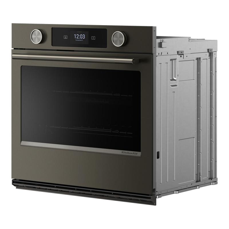 30" KitchenAid Smart Electric Single Wall Oven with Assisted Cooking Modes - KOES730SBE