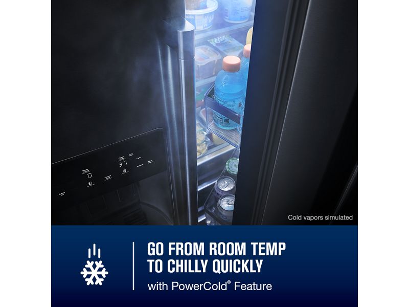 36" Maytag 20.8 Cu. Ft. Counter-Depth Side-by-Side Refrigerator - MRSC6636RZ