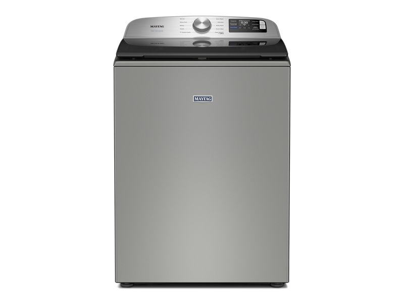 27" Maytag 6.0 Cu. Ft. Top Load Agitator Washer with Extra Power and Smart Appliance - MTW6205RR