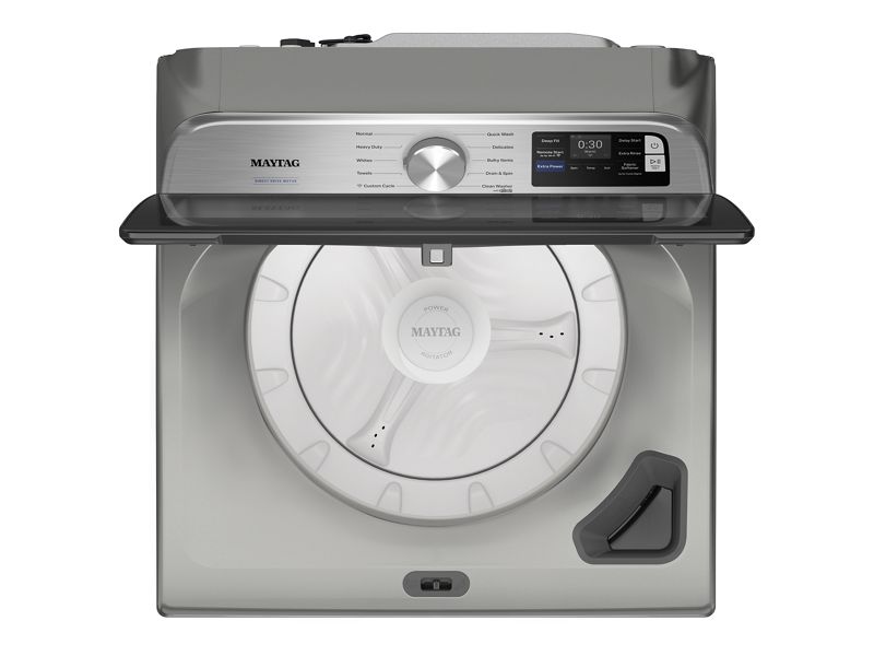 27" Maytag 6.0 Cu. Ft. Top Load Agitator Washer with Extra Power and Smart Appliance - MTW6205RR
