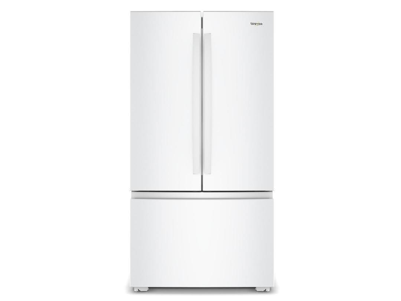 36" Whirlpool 24 Cu. Ft. True Counter Depth 3-Door French Door Refrigerator - WRFC3036RW