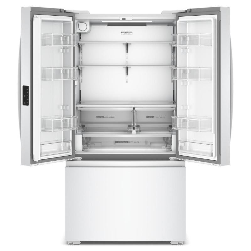 36" Whirlpool 24 Cu. Ft. True Counter Depth 3-Door French Door Refrigerator - WRFC3036RW