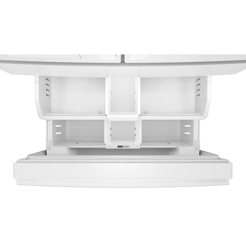 36" Whirlpool 29 Cu. Ft. Family-Sized Capacity French Door Refrigerator - WRMF3636SW