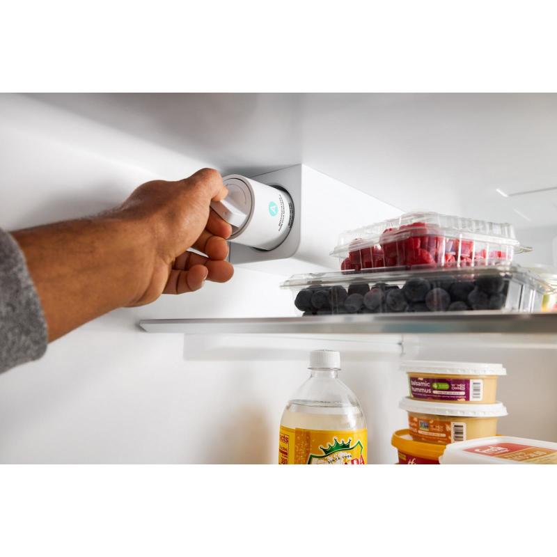 36" Whirlpool 29 Cu. Ft. Family-Sized Capacity French Door Refrigerator - WRMF3636SV