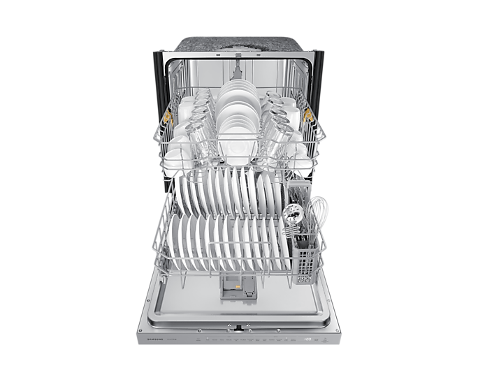 24" Samsung 48 dBA Smart Dishwasher with StormWash - DW80CG5420SRAA