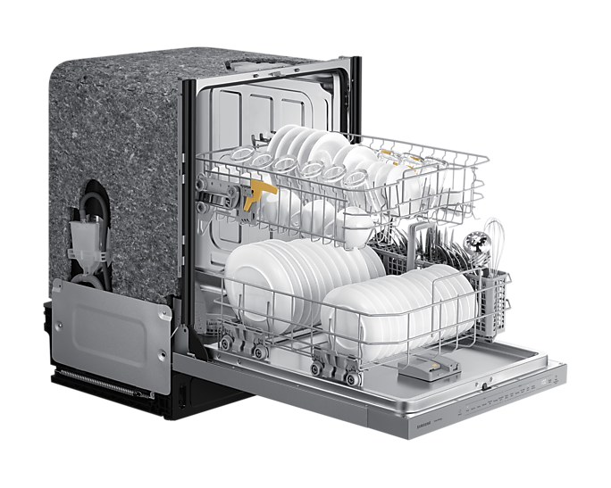 24" Samsung 48 dBA Smart Dishwasher with StormWash - DW80CG5420SRAA