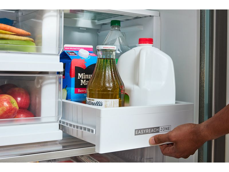 36" Whirlpool 23.4 cu. ft. True Counter Depth 3-Door French Door Refrigerator - WRFC5236RZ