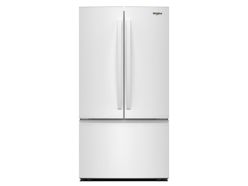 36" Whirlpool 31 Cu. Ft. French Door Refrigerator with Interior Water Dispenser - WRFF3336SW